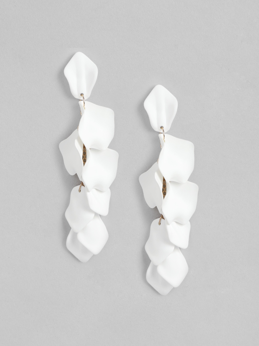 

Forever New Floral Drop Earrings, White