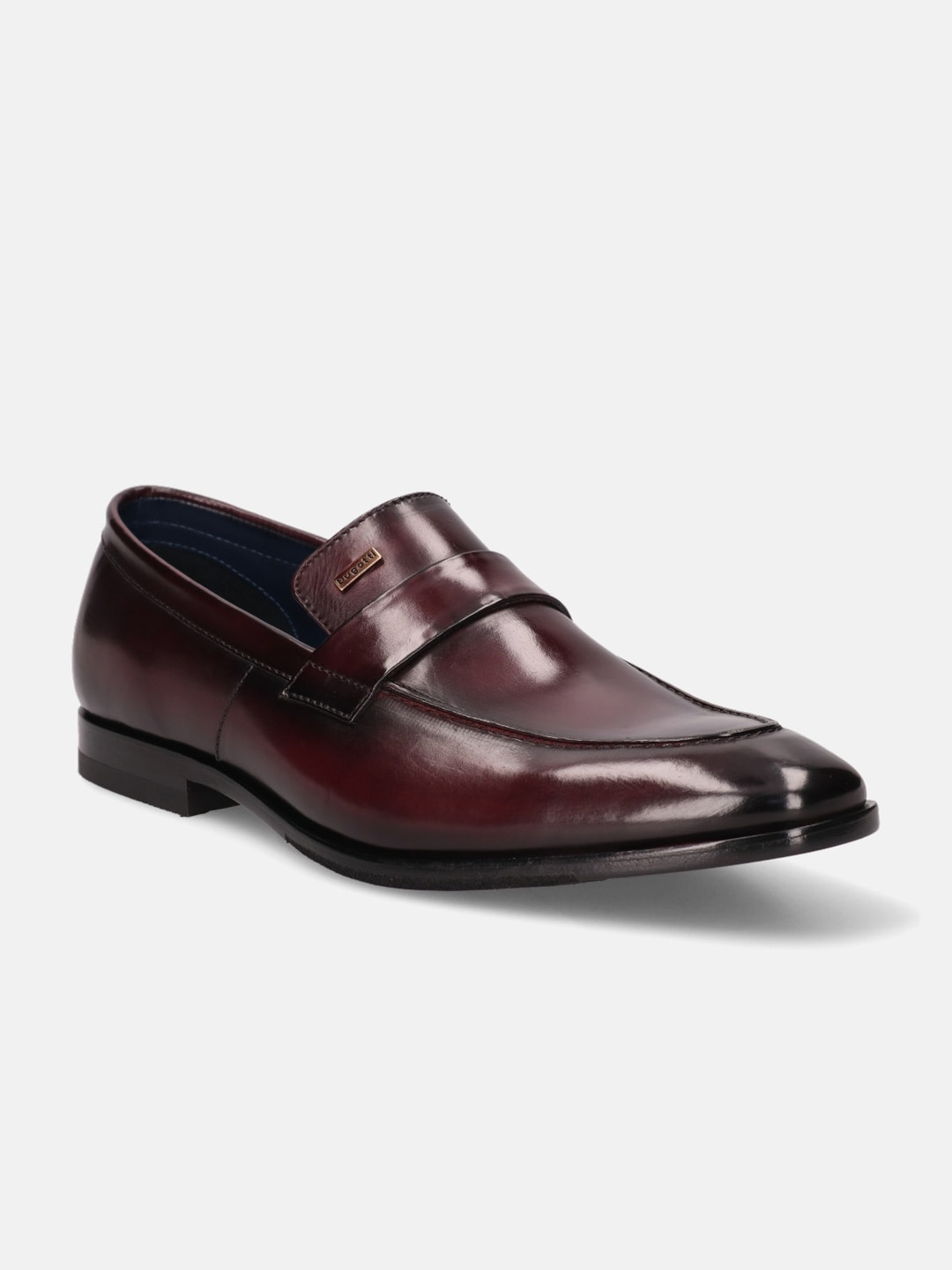 

Bugatti Men Rico Leather Formal Loafers, Burgundy