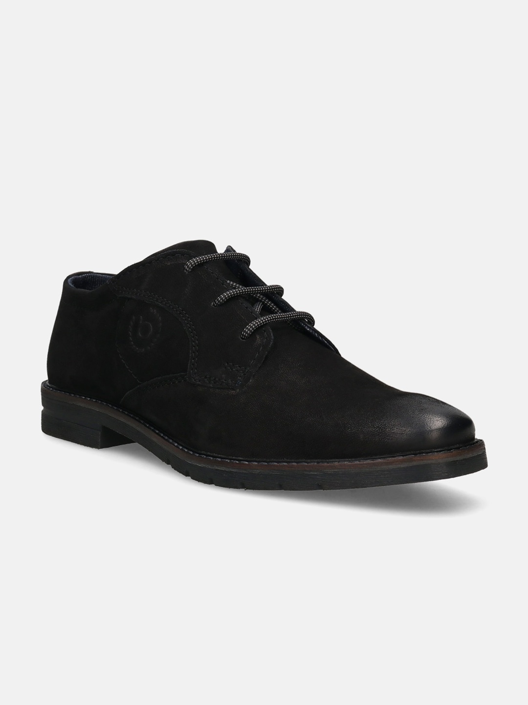 

Bugatti Men Merlo Nubuck Derbys, Black