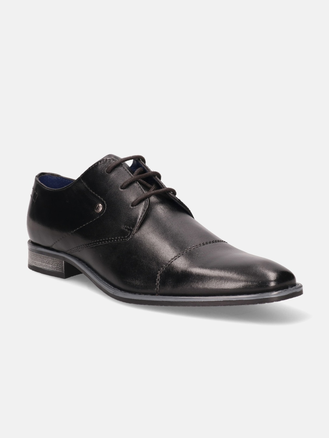 

Bugatti Men Rinaldo Eco Leather Formal Derbys, Black