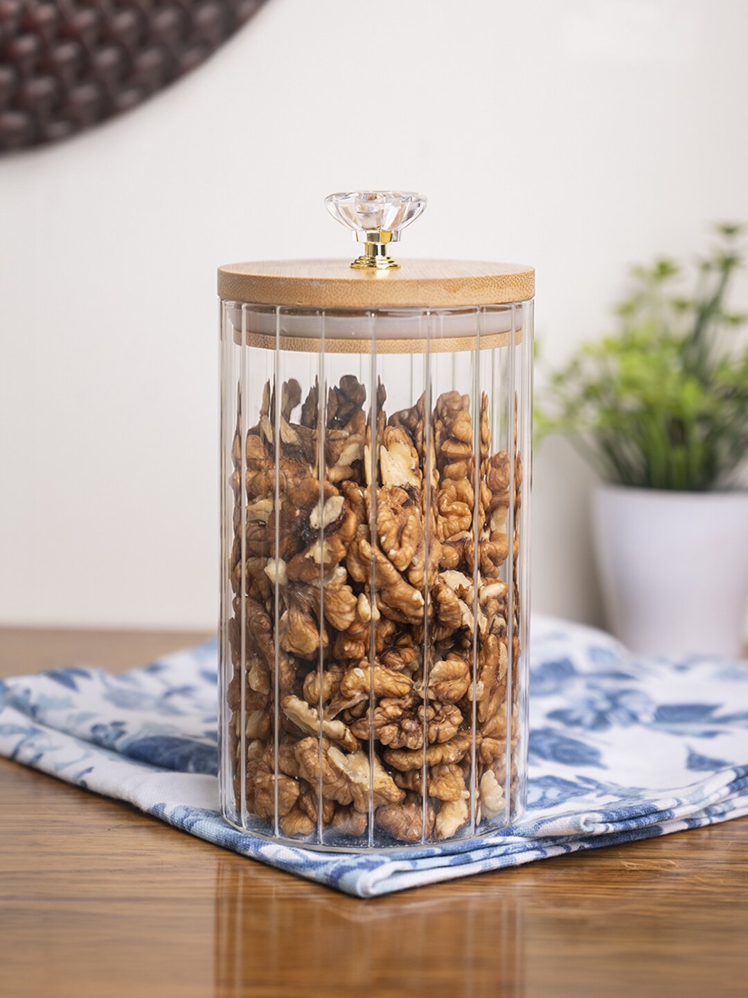 

MARKET99 Transparent BPA Free Borosilicate Glass Jar 700 ML