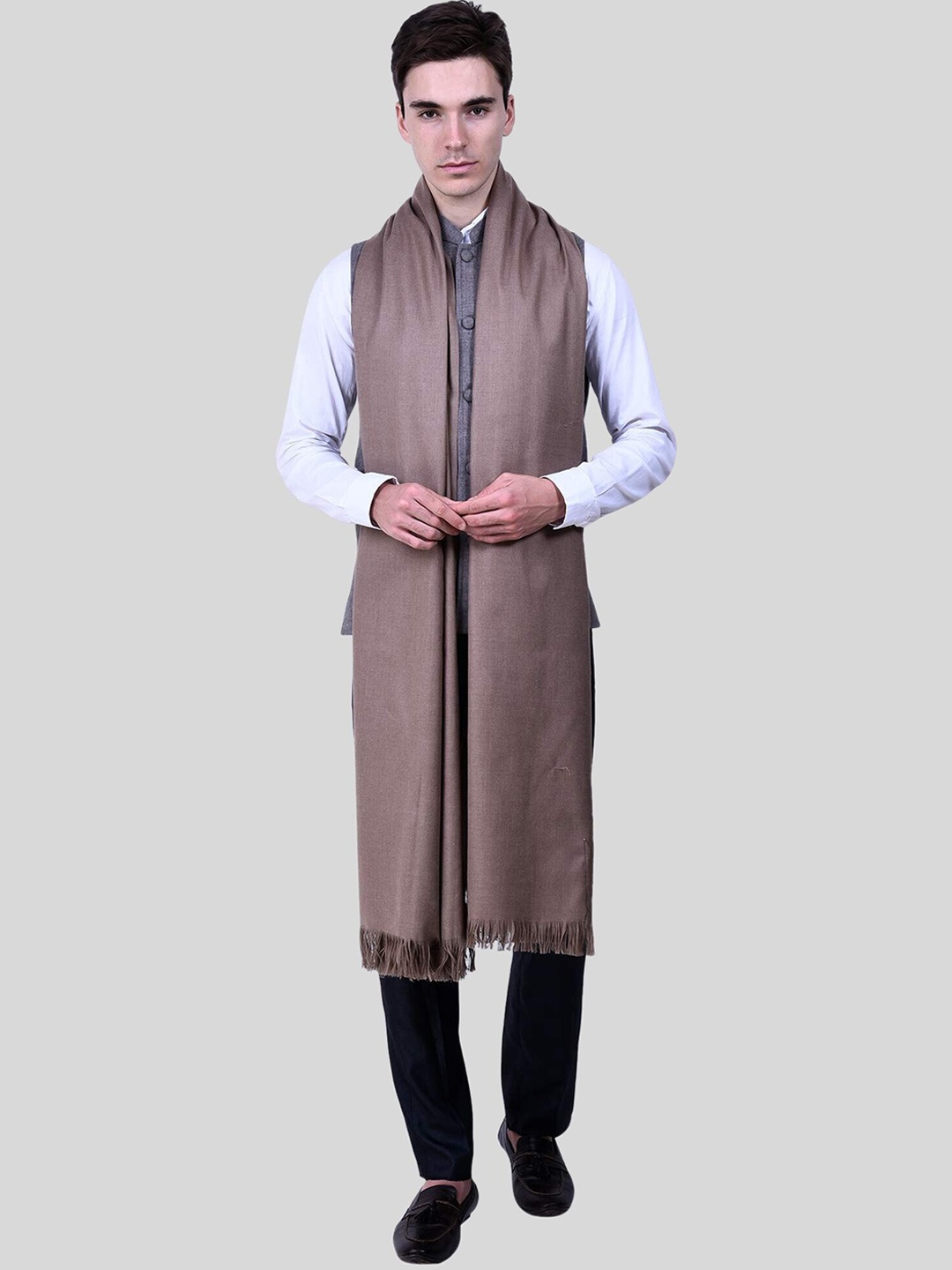 

SWI Stylish Woollen Shawl, Beige