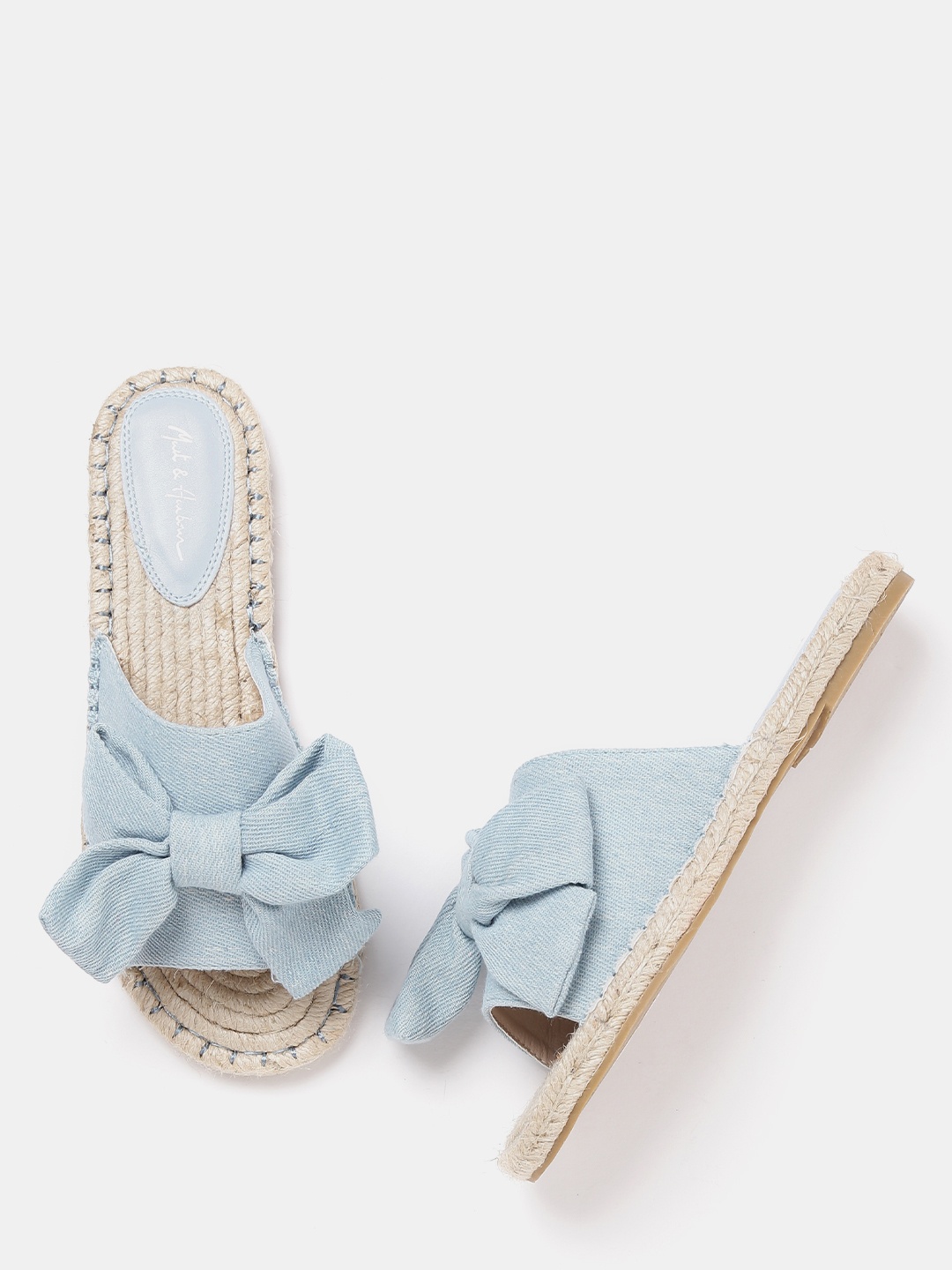 

Mast & Harbour Women Blue Denim Flats