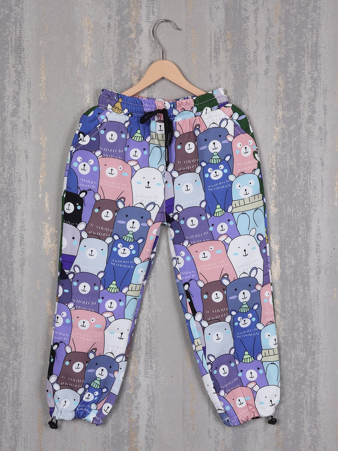 

Albion Girls Conversational Printed Relaxed Fit Pure Cotton Joggers, Blue