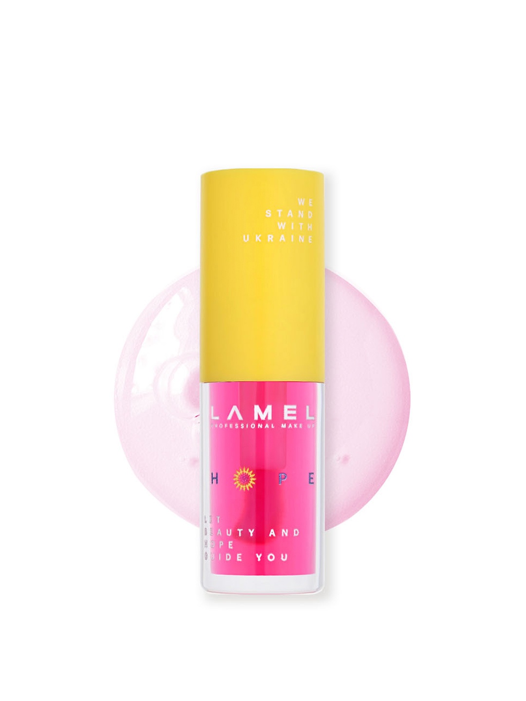 

LAMEL Hope Glow Non-Sticky Lip Oil 3.7ml - Courage 401, Pink