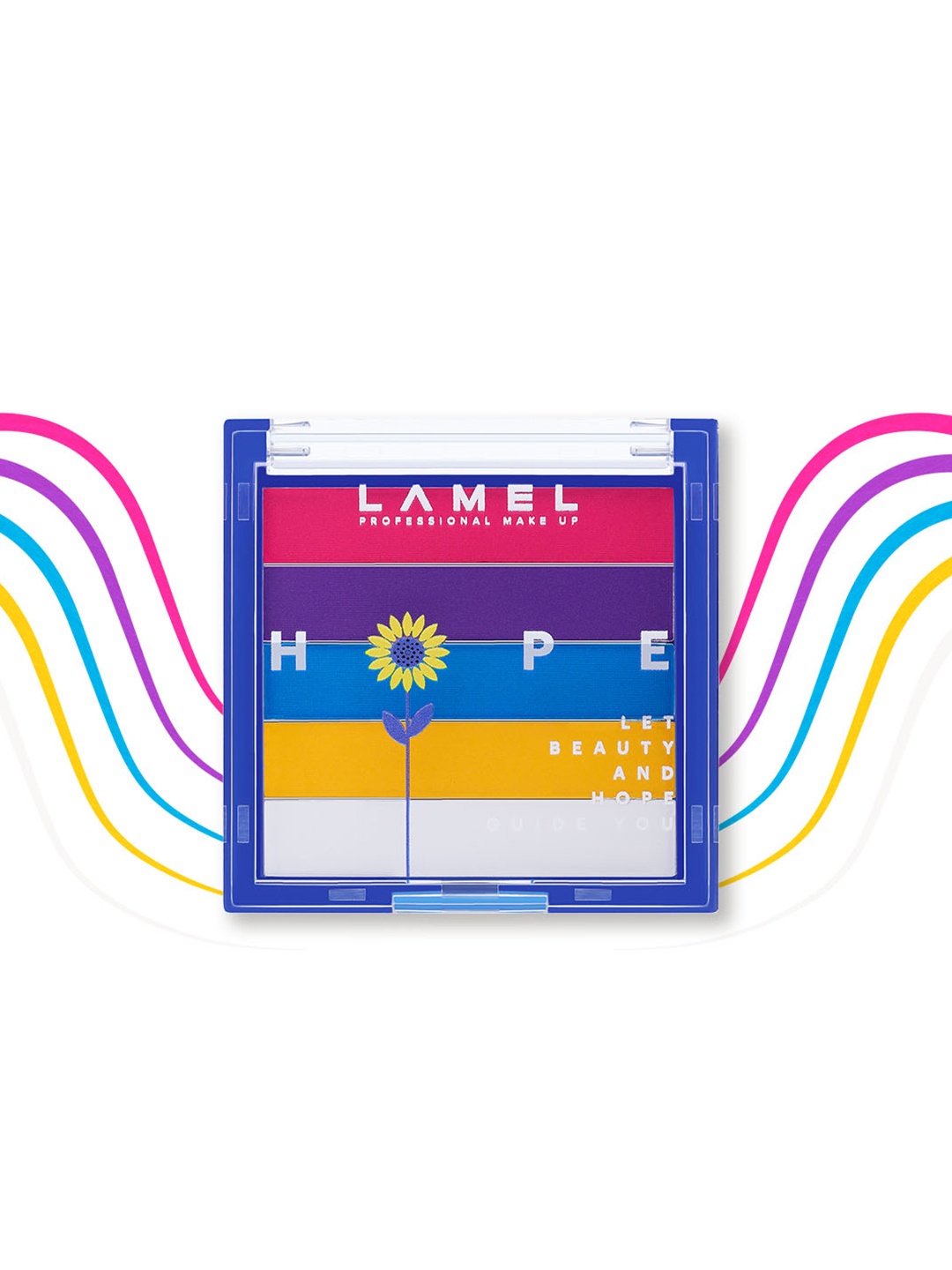 

LAMEL Hope Color Eyeliner Palette - Victorious 401, Multi