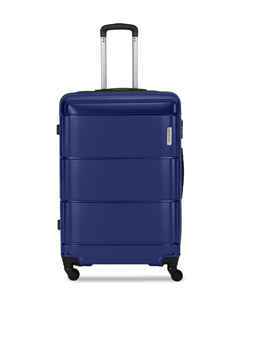 

Aristocrat Textured Hard-sided Large Trolley Suitcase, Blue