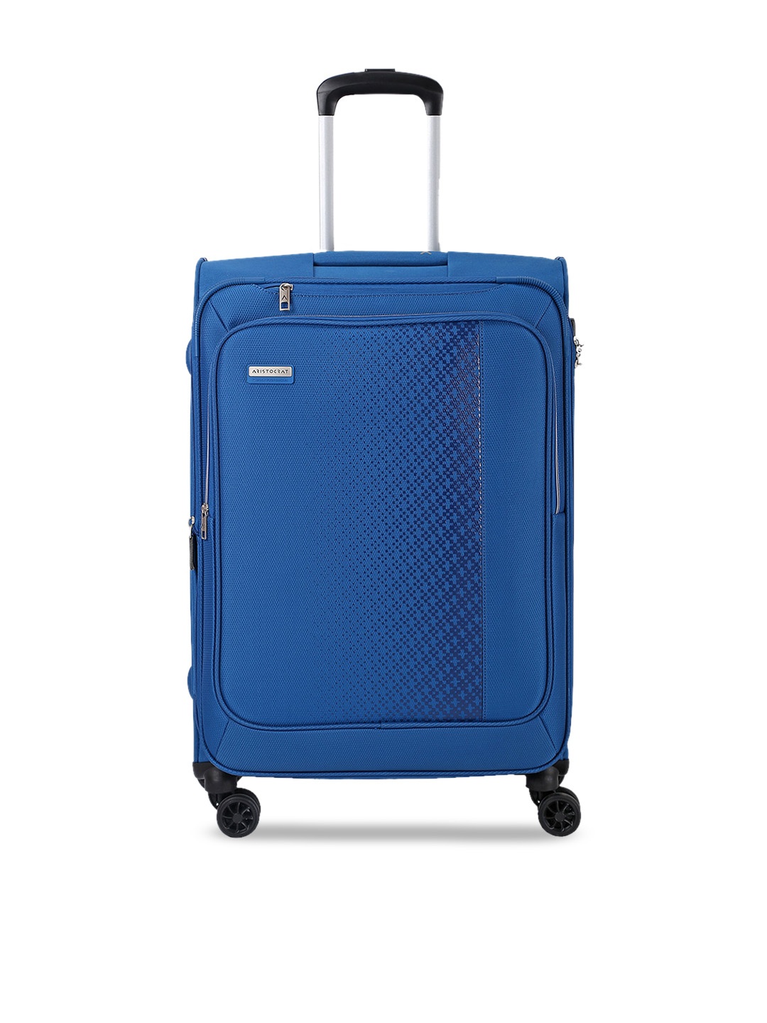 

Aristocrat Soft-Sided Large Trolley Suitcase, Blue