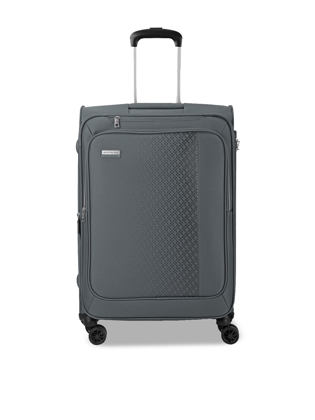 

Aristocrat Soft-Sided Medium Trolley Suitcase, Grey