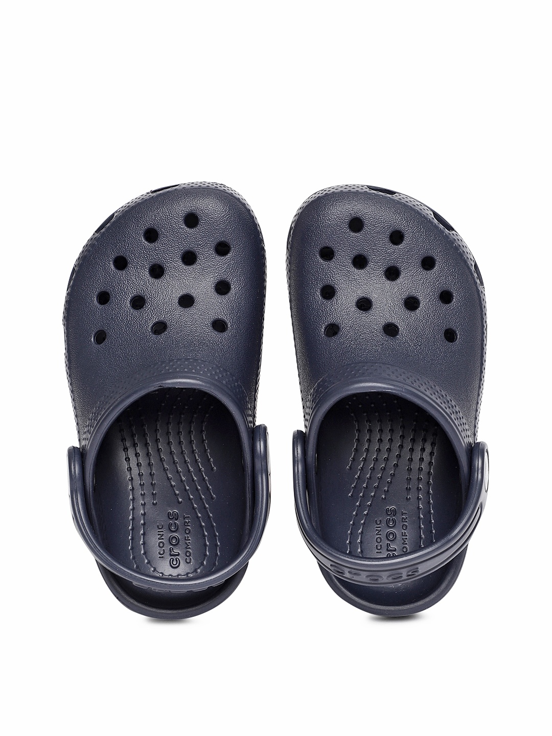 

Crocs Kids Navy Blue Classic Clogs