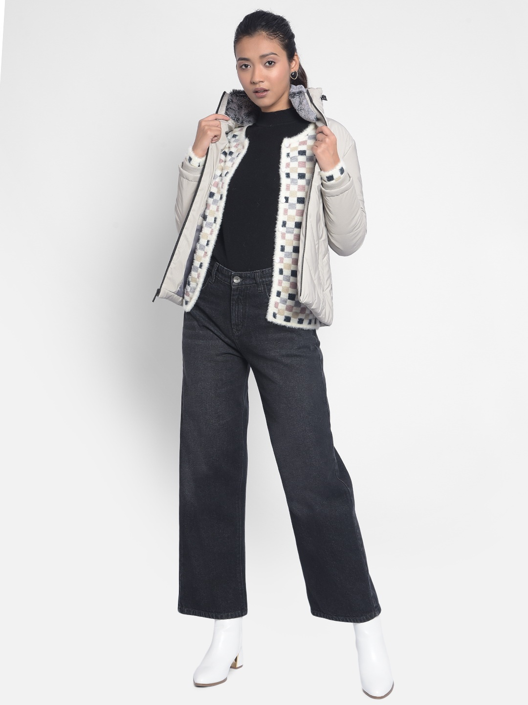 

Crimsoune Club Lightweight Puffer Jacket, Grey