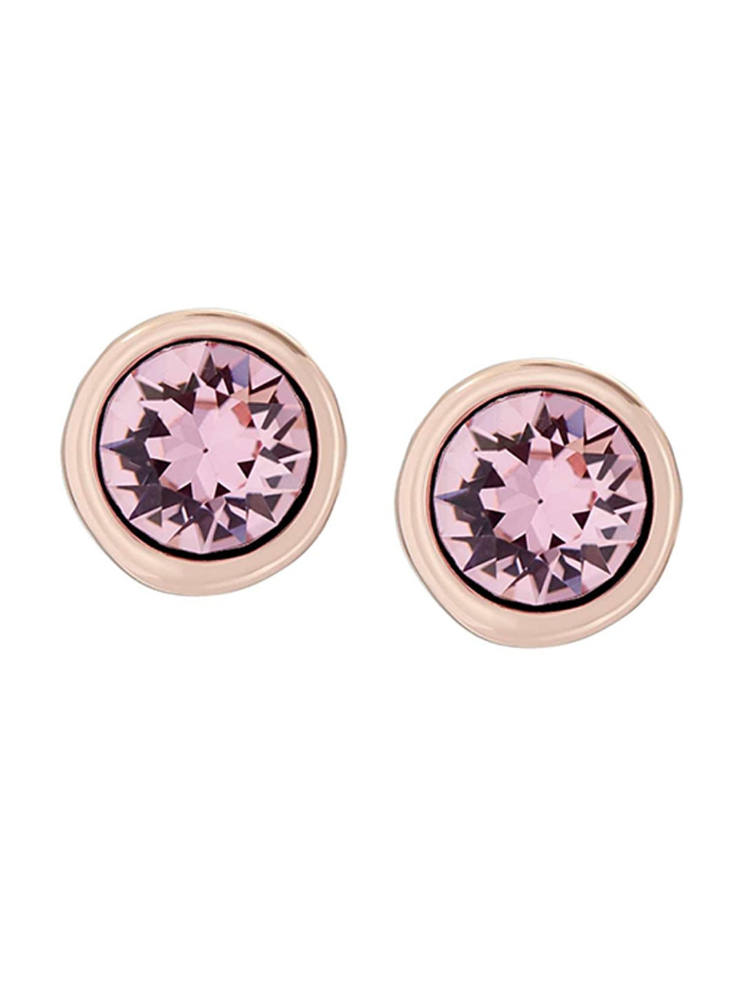 

Ted Baker Crystal Studded Stud Earrings, Rose gold
