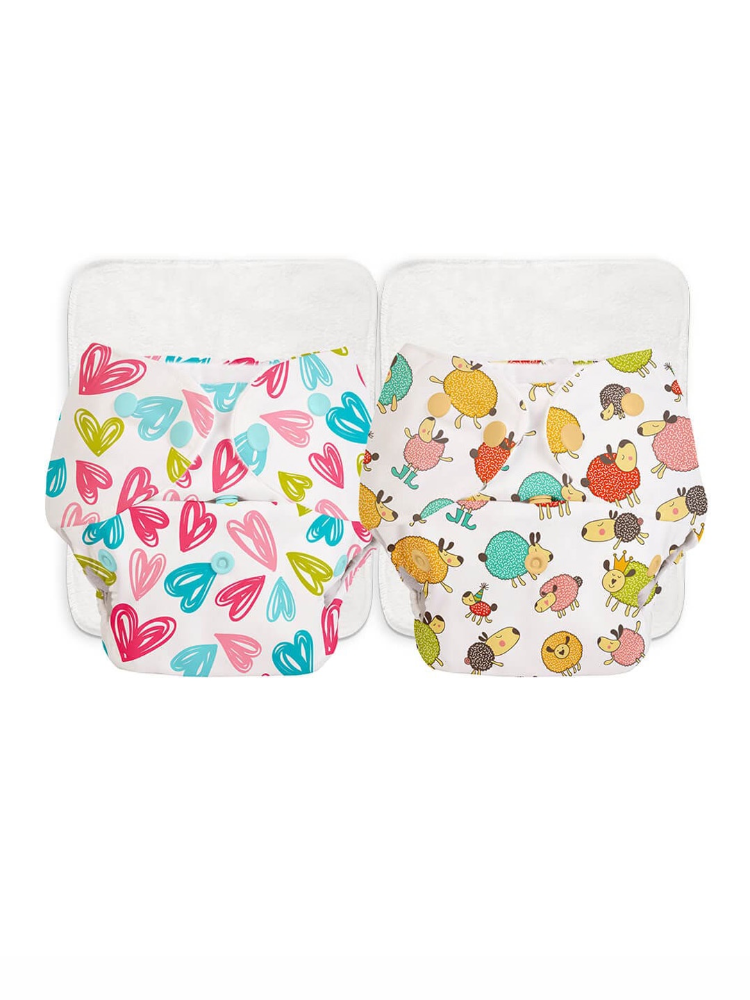 

SuperBottoms Printed Reusable Diaper, Multi