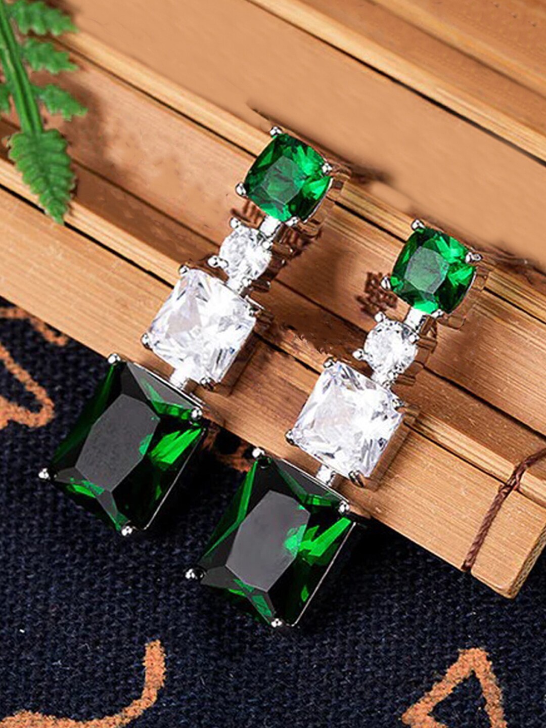 

Designs & You Silver Plated Drop Earrings