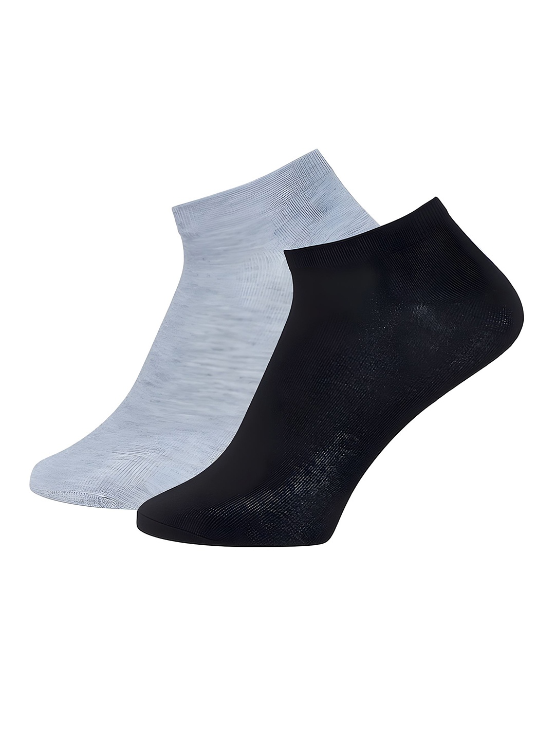 

Hill Islands Pack Of 2 Anti-Microbial Ankle-Length Socks, Black