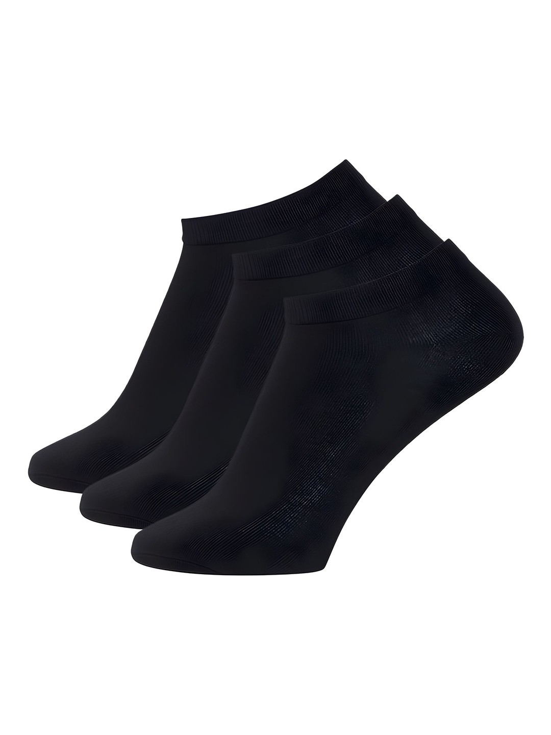 

Hill Islands Unisex Pack Of 3 Anti-Microbial Premium Ankle-Length Socks, Black