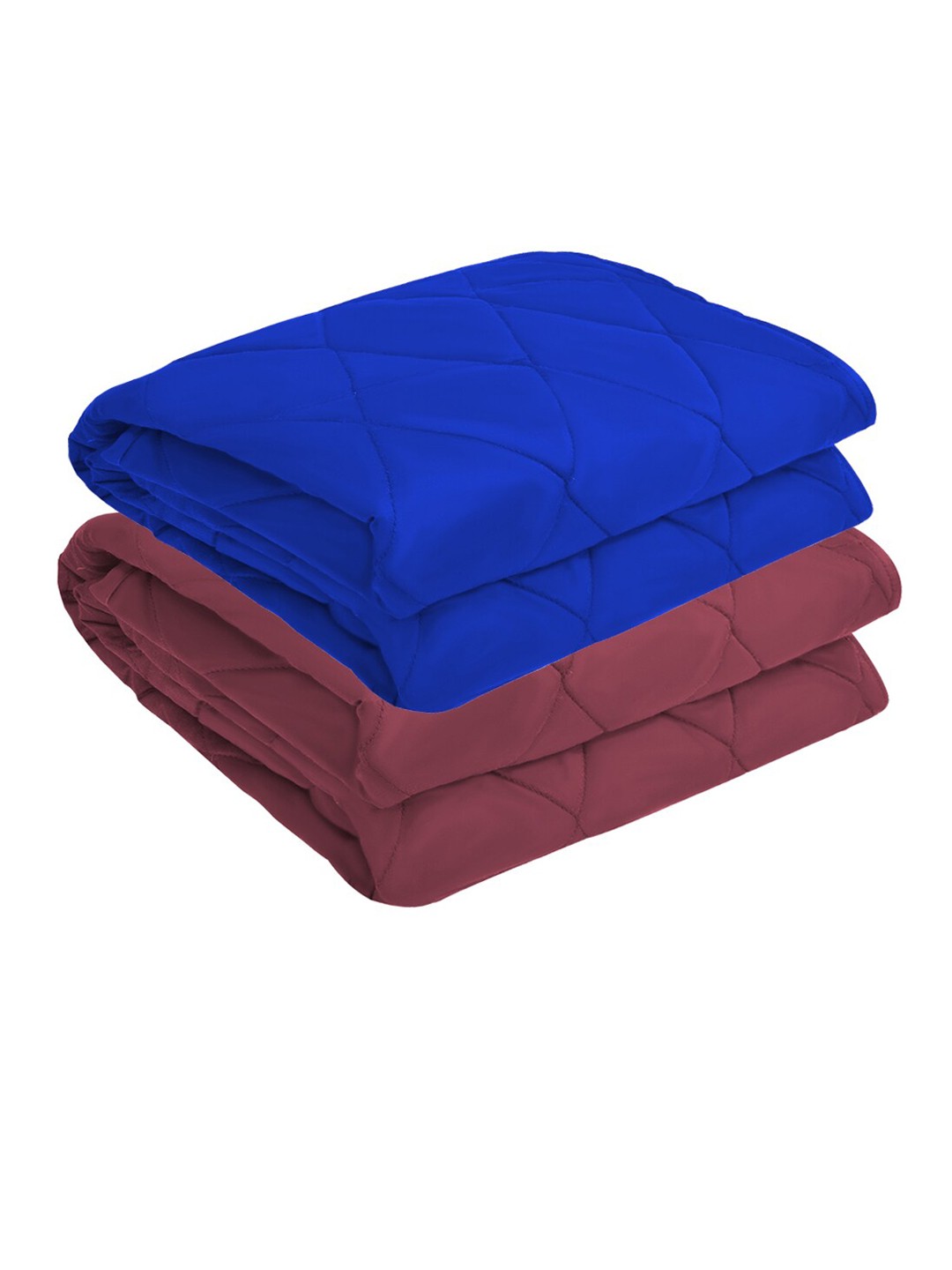 

Adbeni Kids Blue & Maroon 2 Pieces 210 GSM Waterproof Mattress Protector