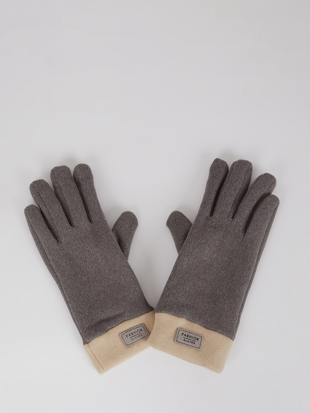 

DeFacto Women Knitted Gloves, Charcoal