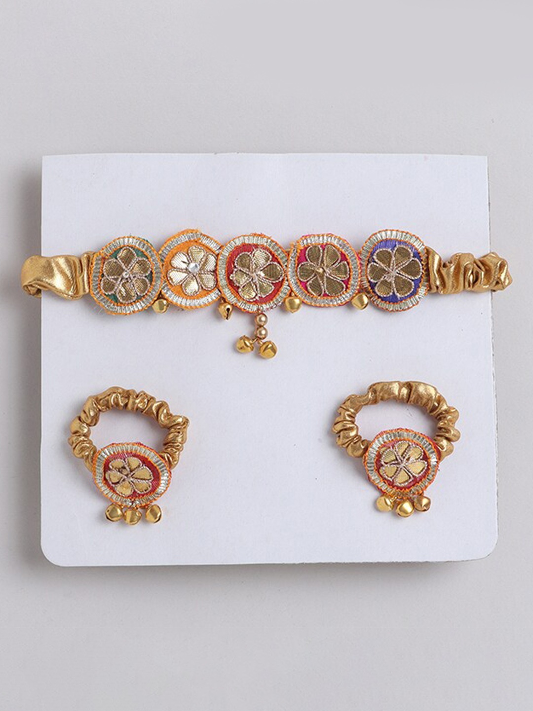 

TIPY TIPY TAP Girls Embellished Hairband With Bracelets, Gold