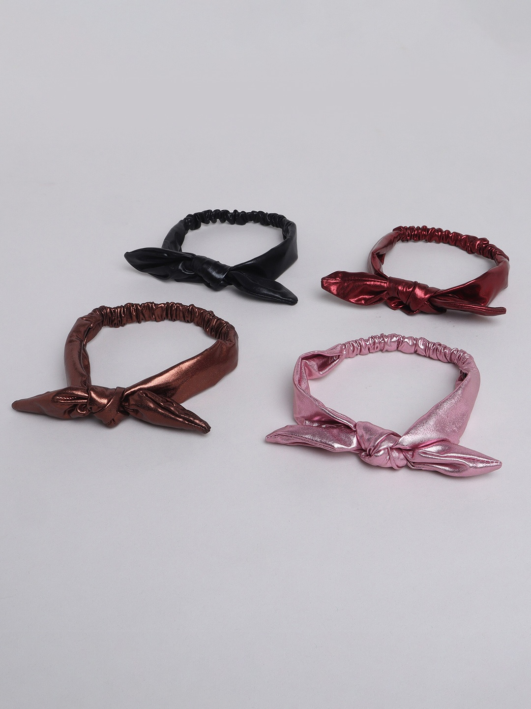 

TIPY TIPY TAP Girls Set Of 4 Embellished Hairband, Pink