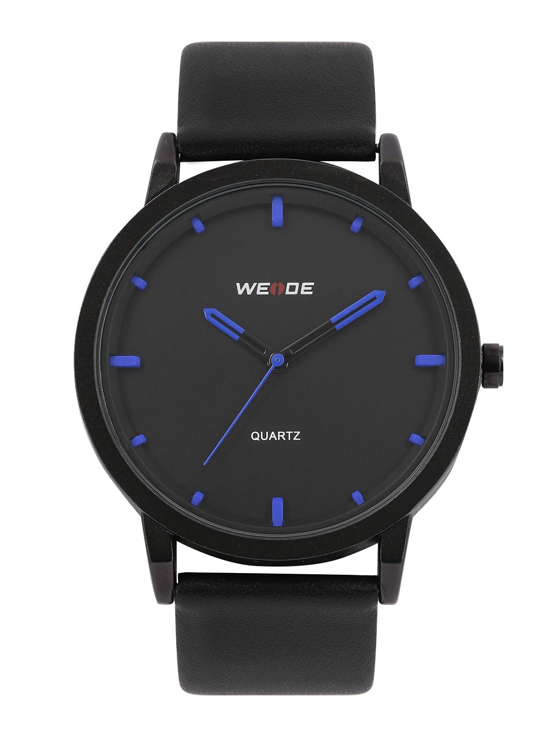 

WEIDE Men Black & Blue Analogue Watch