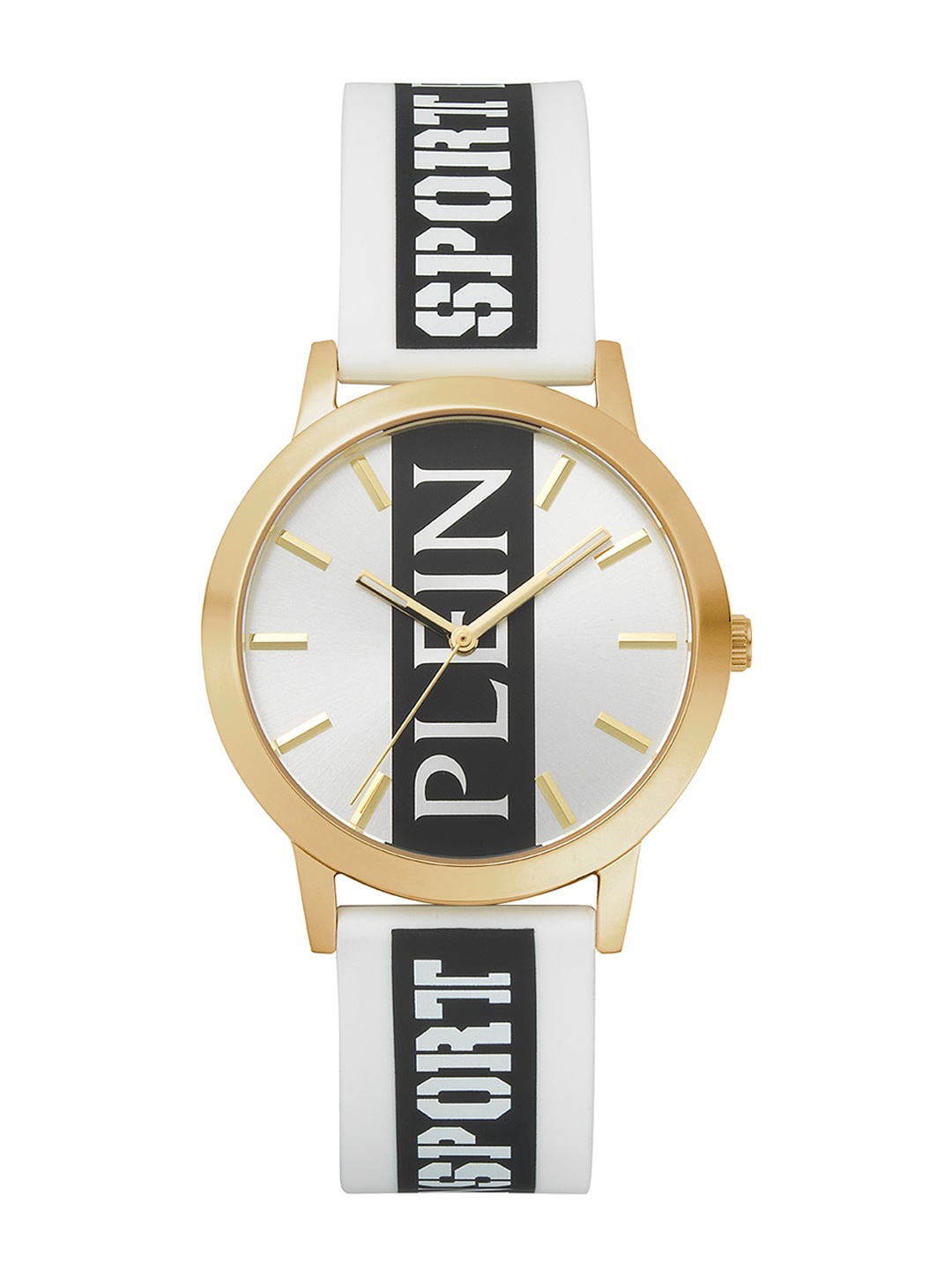 

PLEIN SPORT Women Printed Dial & Multicoloured Straps Analogue Watch PSJBA0223, White