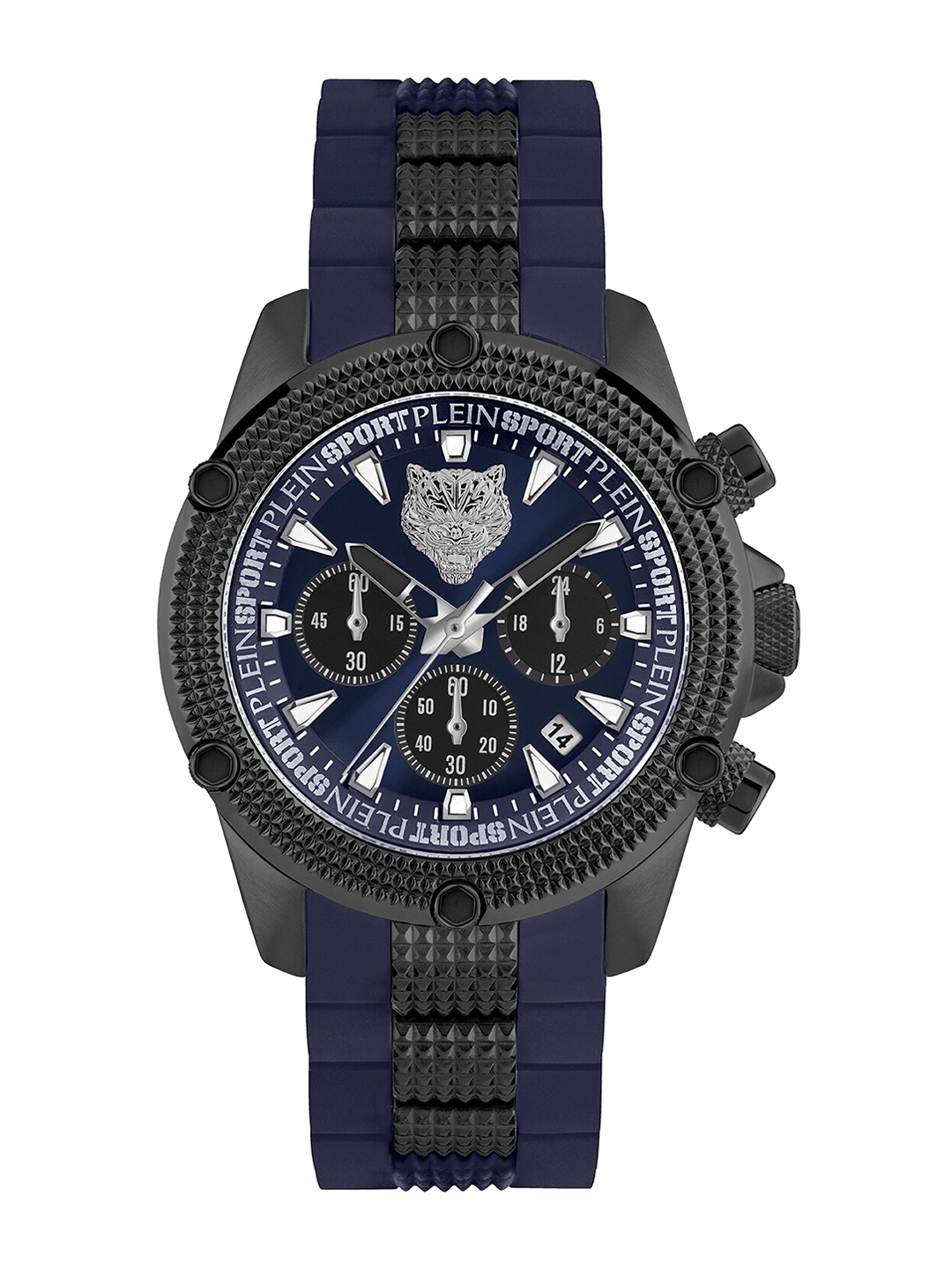 

PLEIN SPORT Men Dial & Bracelet Style Straps Analogue Watch PSDBA0123, Blue