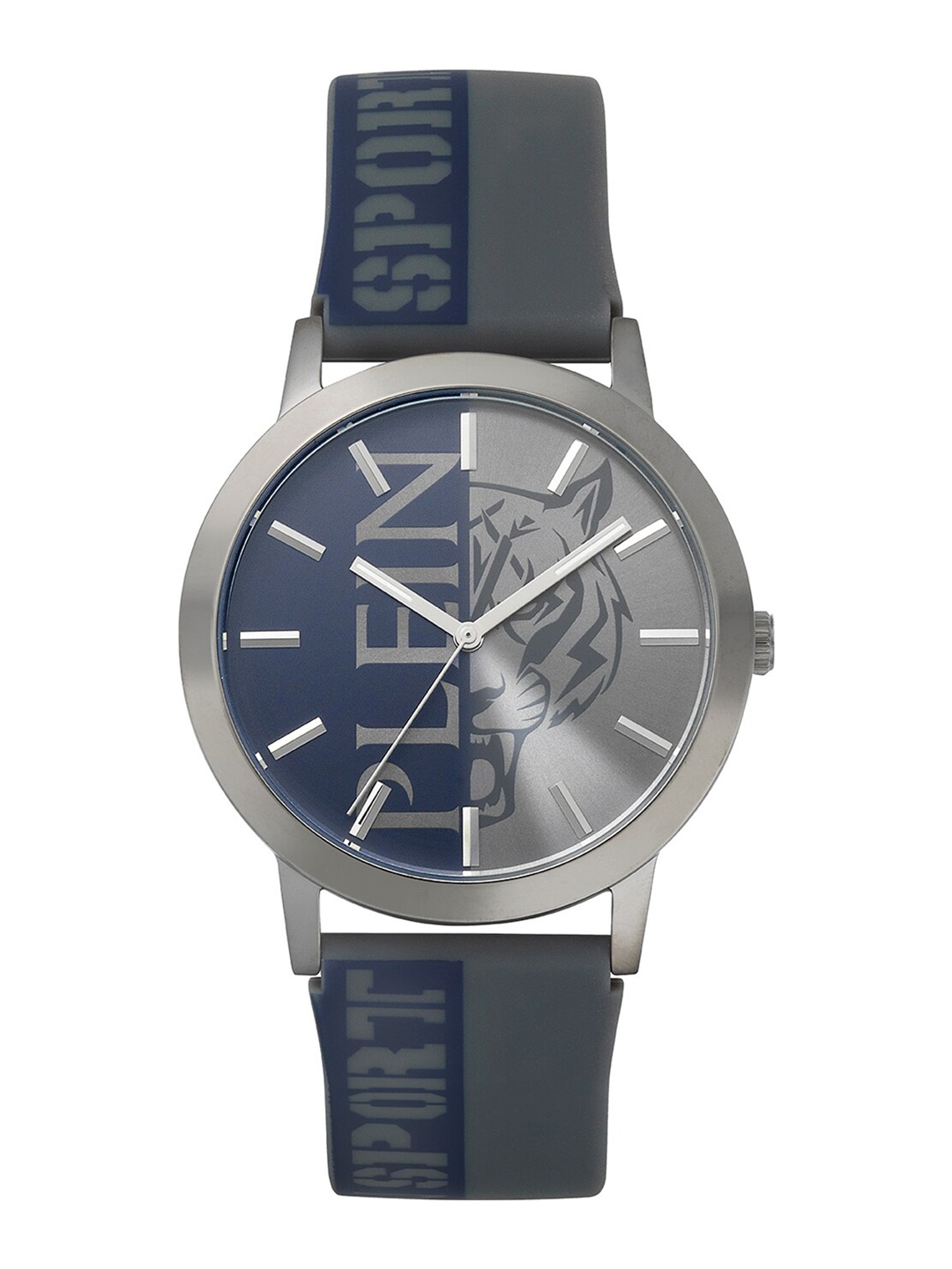 

PLEIN SPORT Men Printed Dial Water Resistant Analogue Watch PSLBA0423, Blue