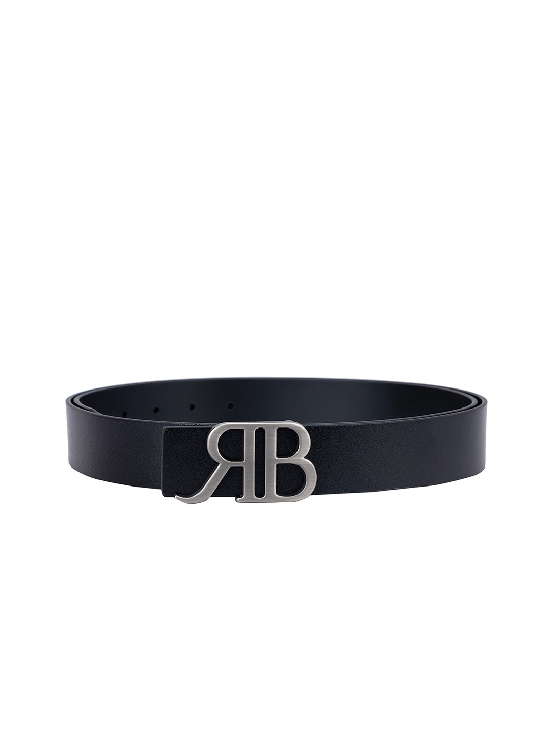 

ROSSO BRUNELLO Men Leather Belt, Black