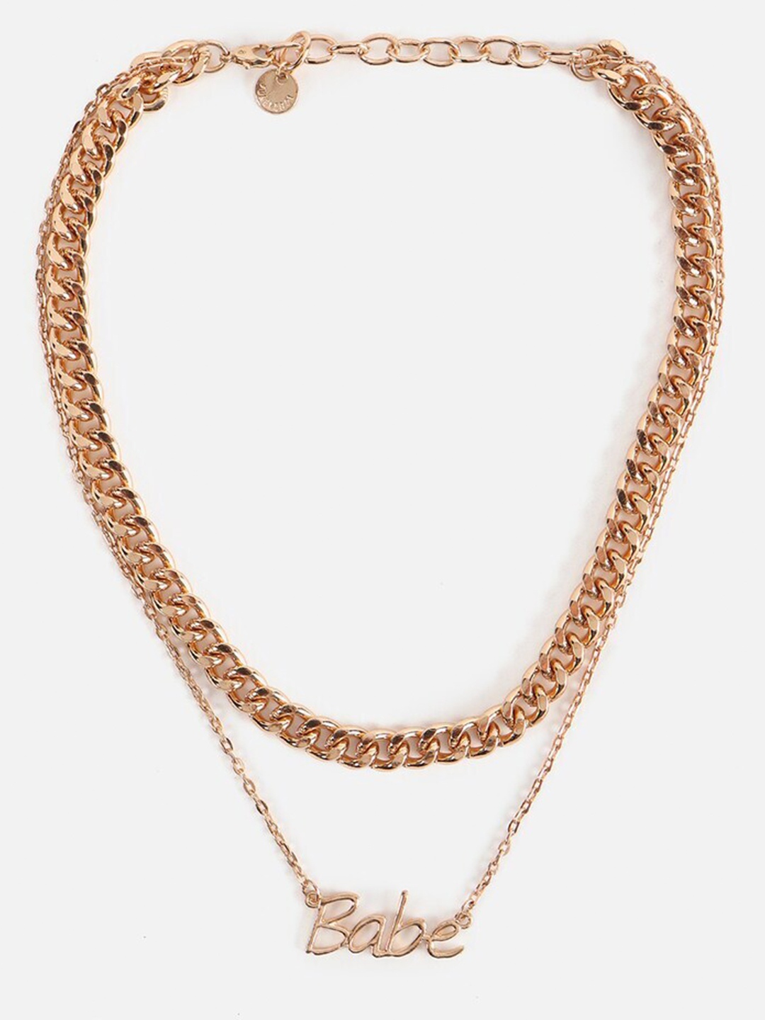 

FOREVER 21 Gold-Plated Layered Necklace