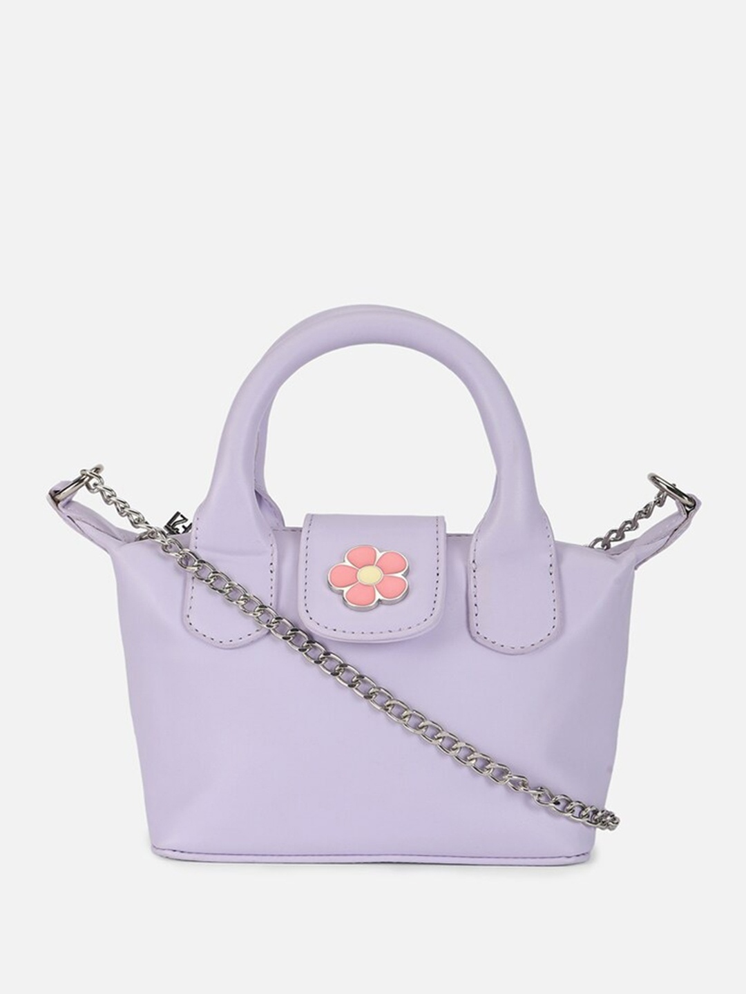 

FOREVER 21 Structured Handheld Bag, Purple