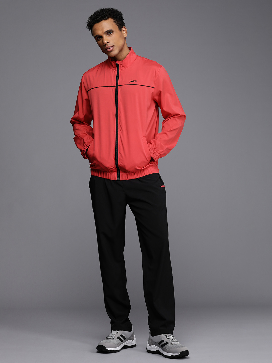 

HRX By Hrithik Roshan Men Rapid-Dry Tracksuits, Red