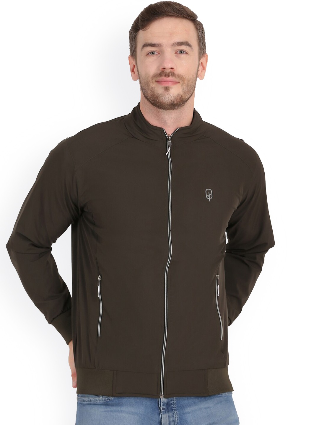 

BLUEFICUS Windcheater and Water Resistant Rapid-Dry Bomber Jacket, Olive