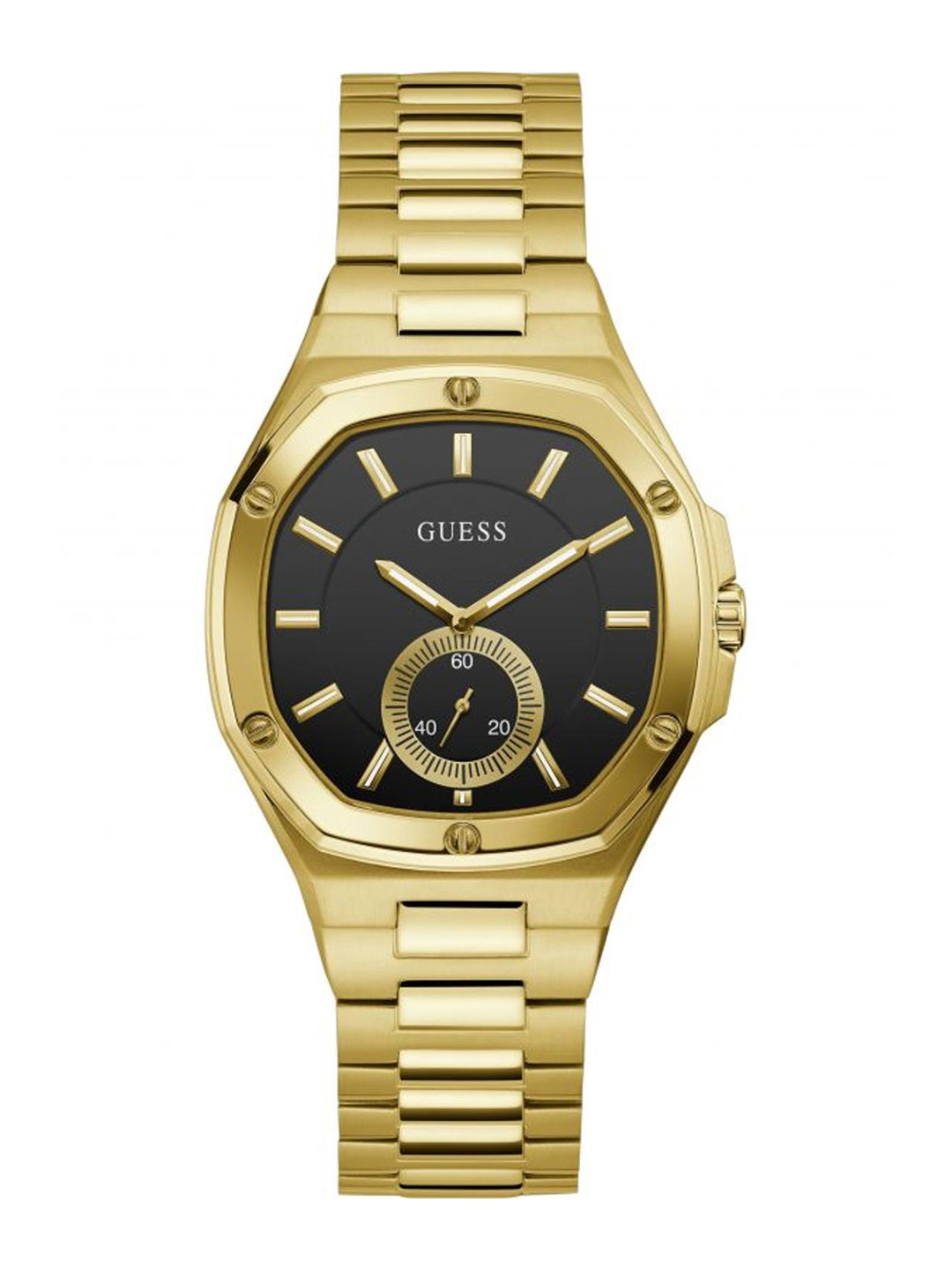 

GUESS Women Water Resistance Stainless Steel Analogue Watch GW0310L2, Black