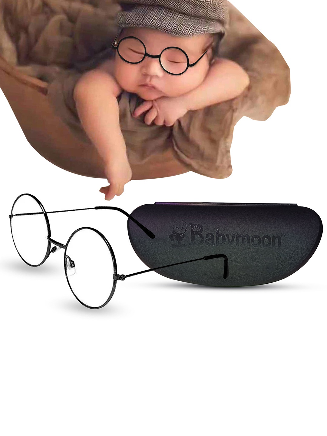 

Babymoon Infants Specs Photoshoot Prop, Black