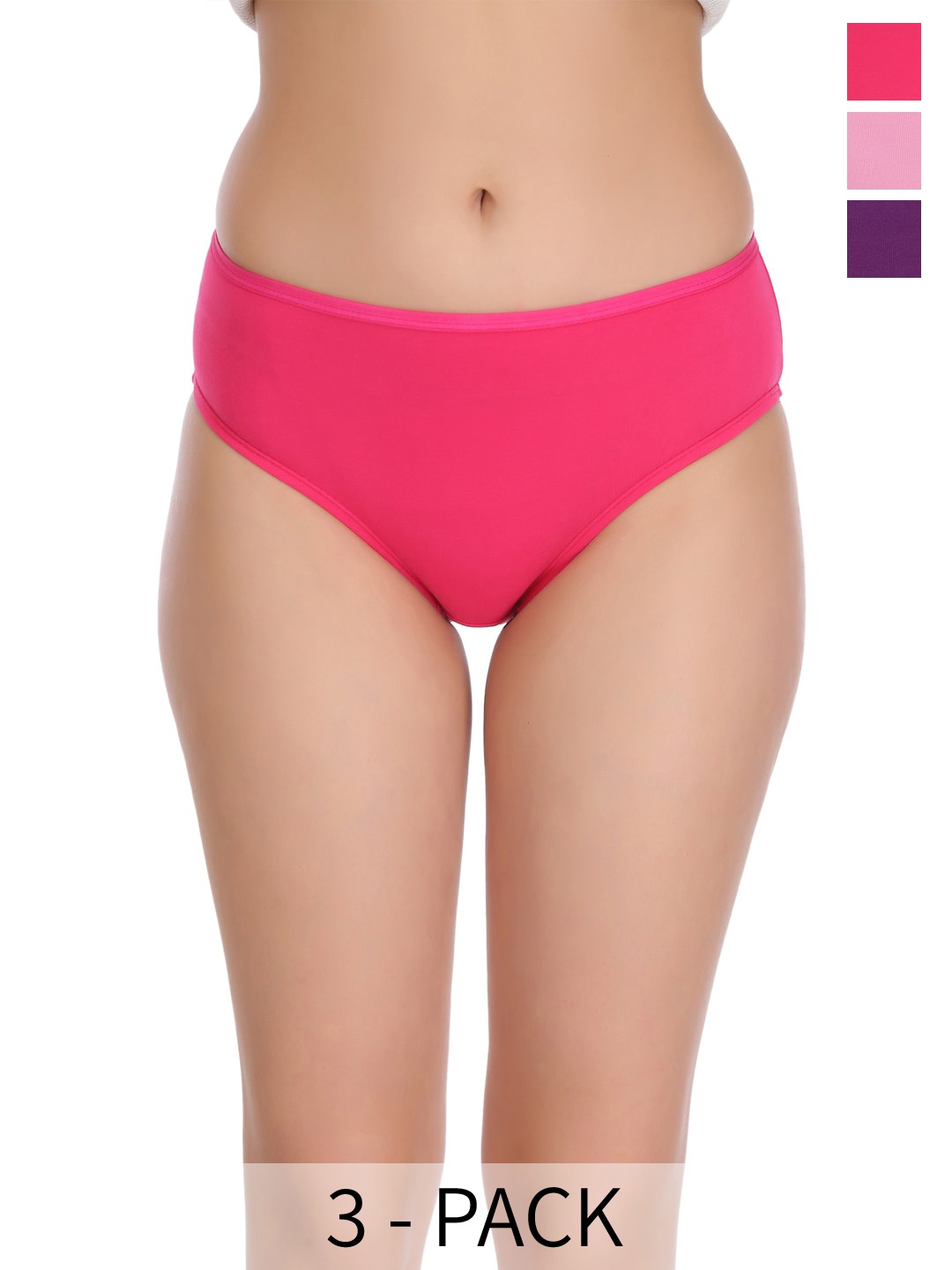 

Eve's Beauty Pack Of 3 Assorted Hipster Briefs