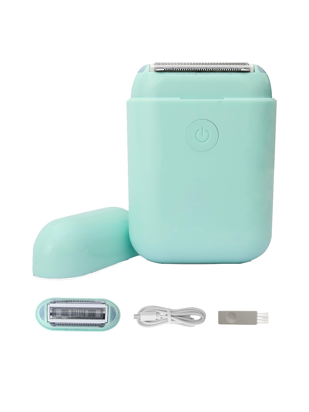 

AZAH Epilator & Bikini Mini Portable Electric Trimmer, Sea green