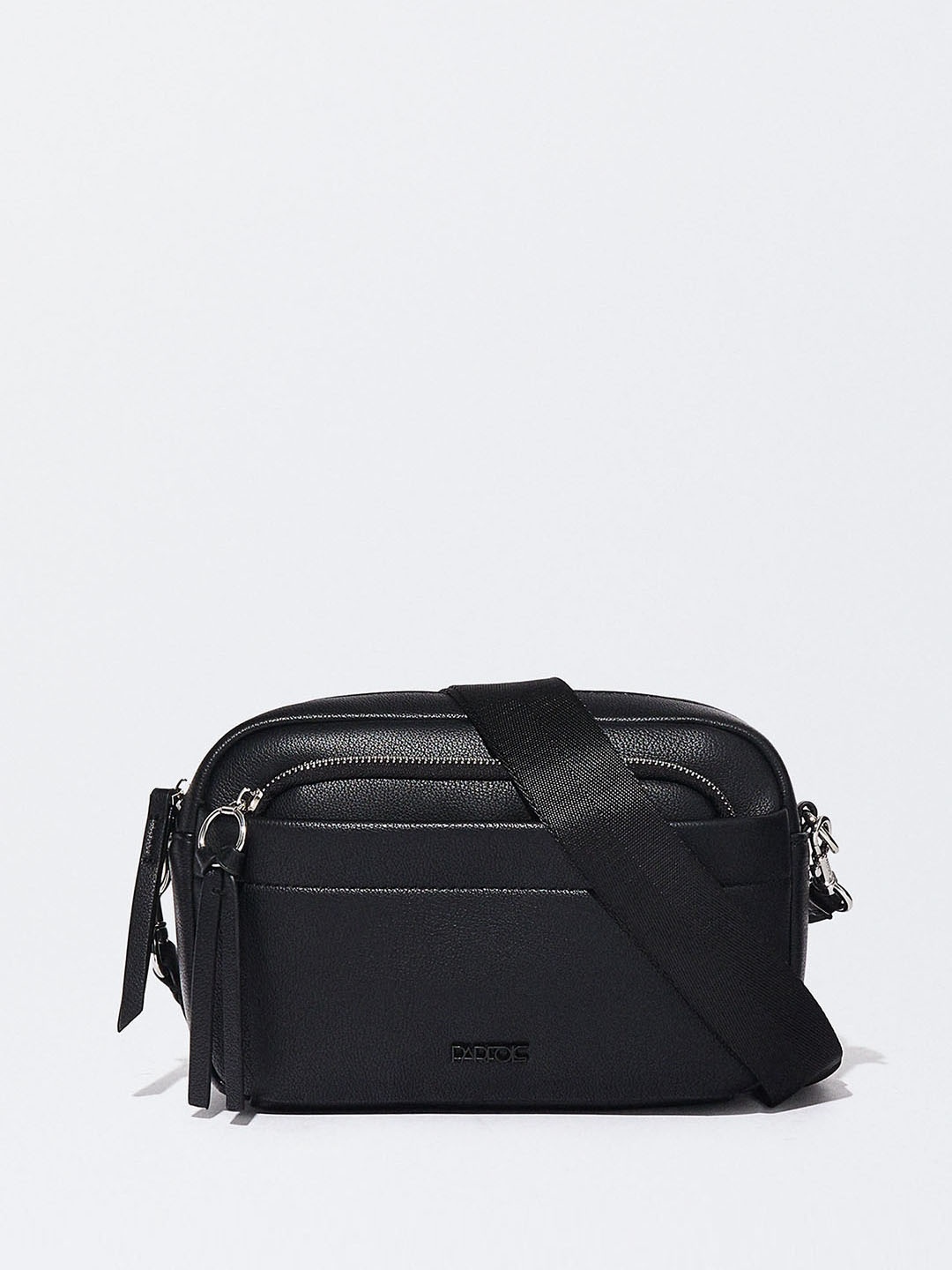 

PARFOIS Structured Sling Bag, Black