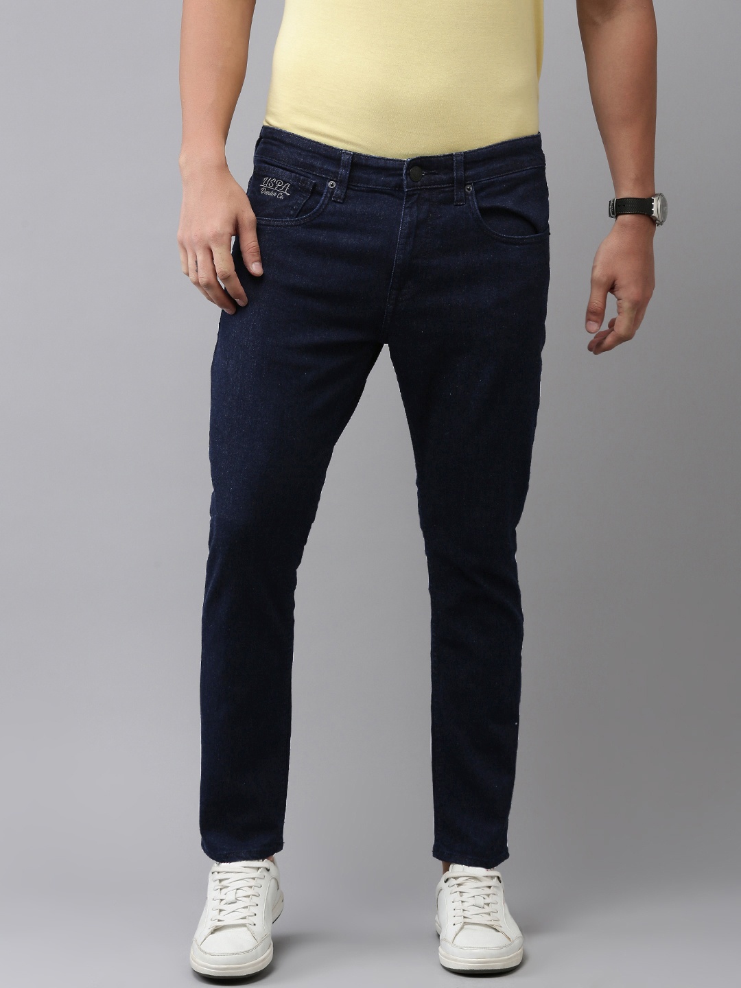 

U.S. Polo Assn. Denim Co. Men Regular Fit Stretchable Jeans, Blue