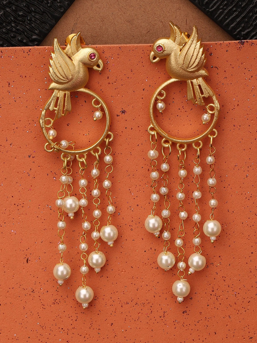 

CELEBRAVO Animal Shaped Drop Earrings, Gold