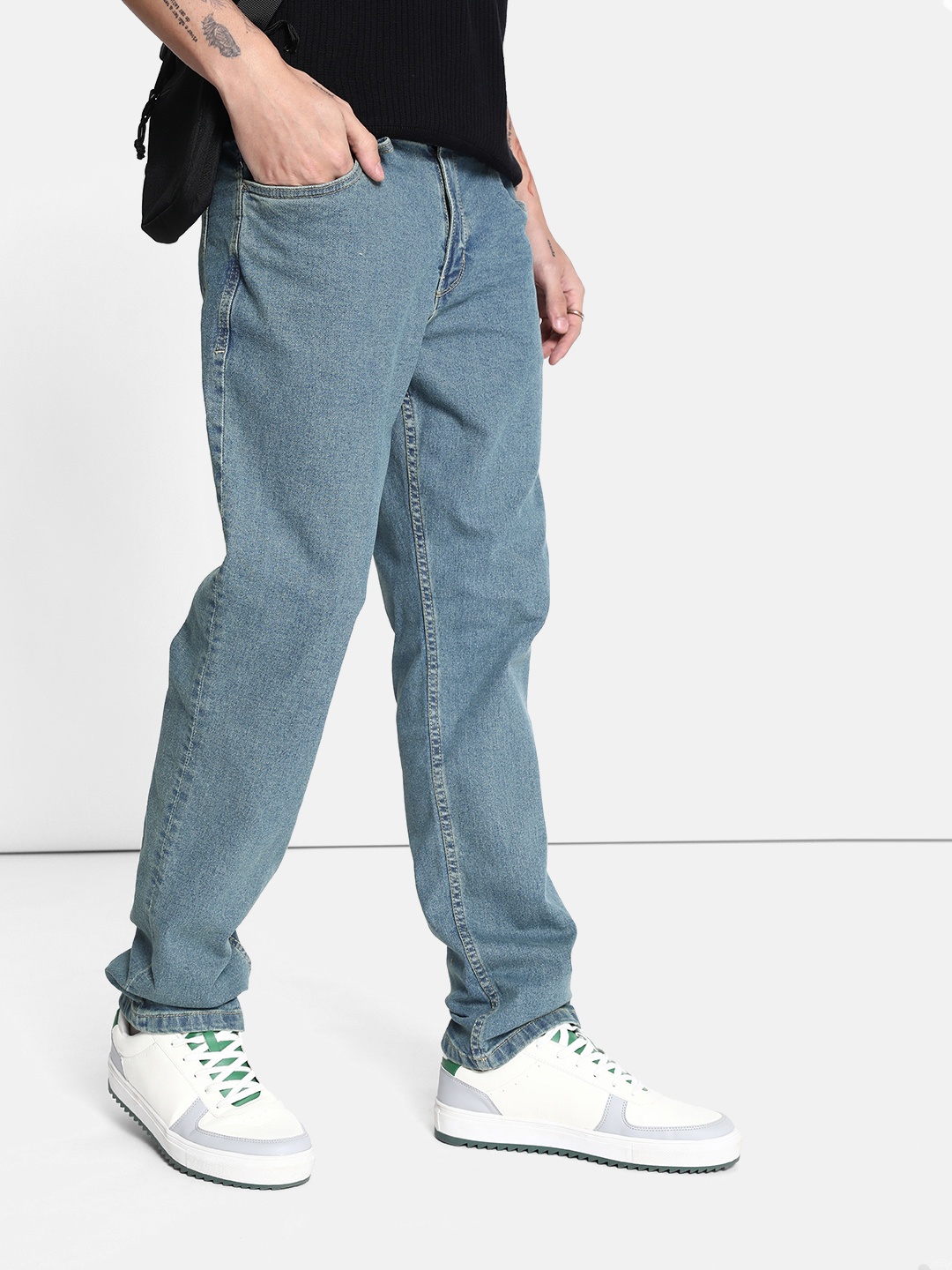 

The Roadster Lifestyle Co. Men Straight Fit Stretchable Jeans, Blue