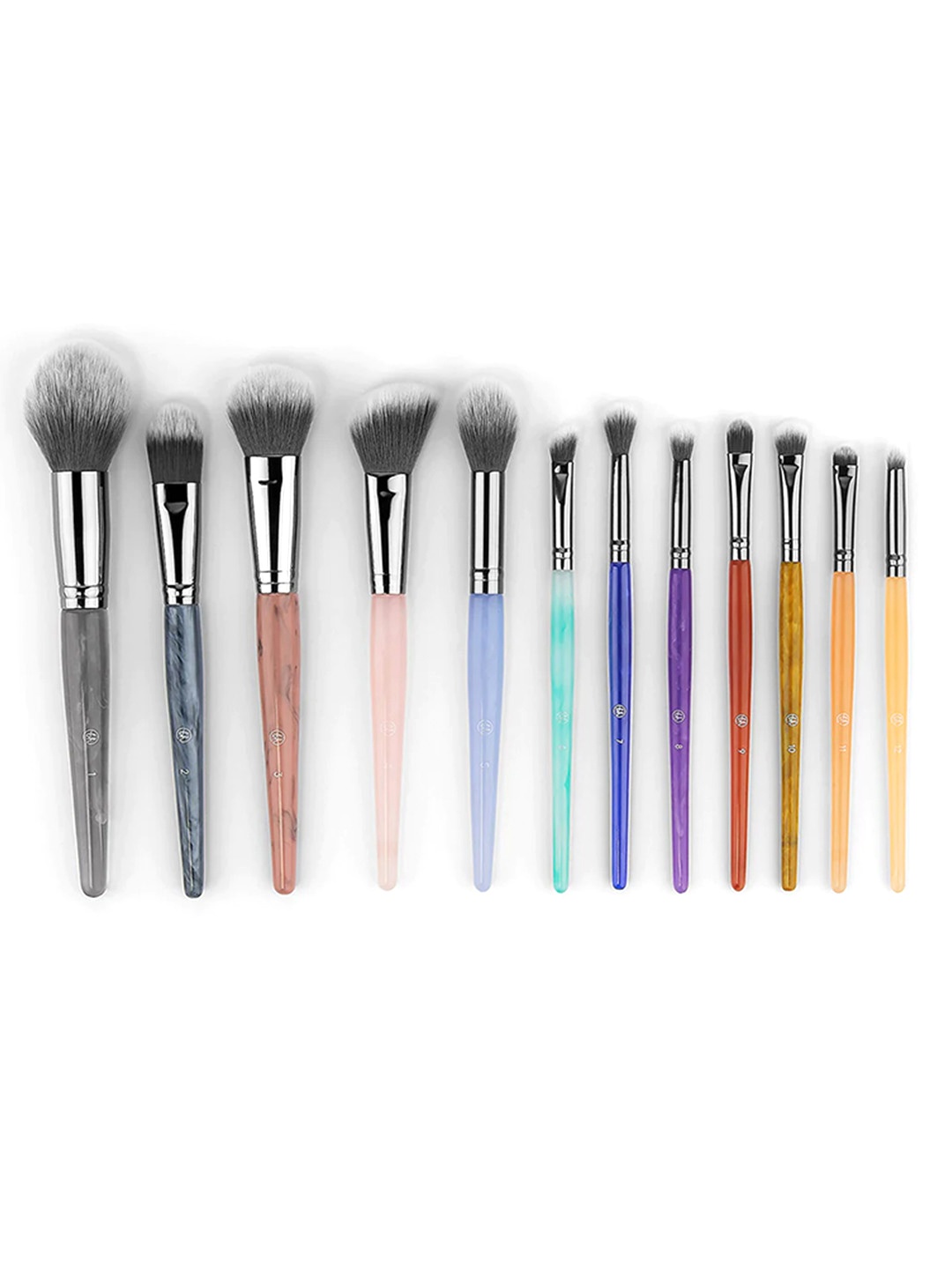 

BH COSMETICS Set of 12 Crystal Zodiac Makeup Brush, Multi