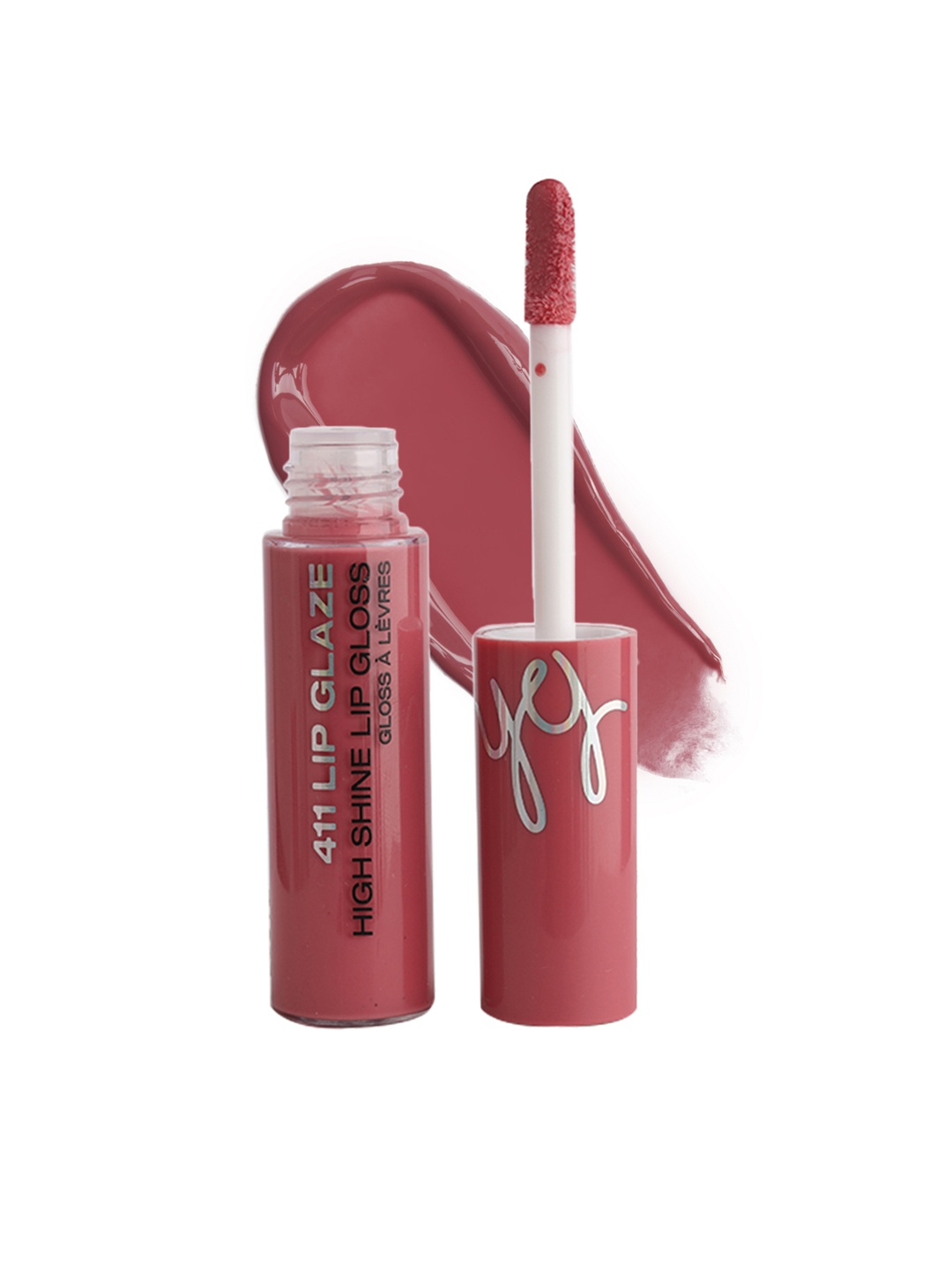 

BH COSMETICS Los Angeles 411 Lip Glaze High Shine Lip Gloss 7ml - Rumours, Pink