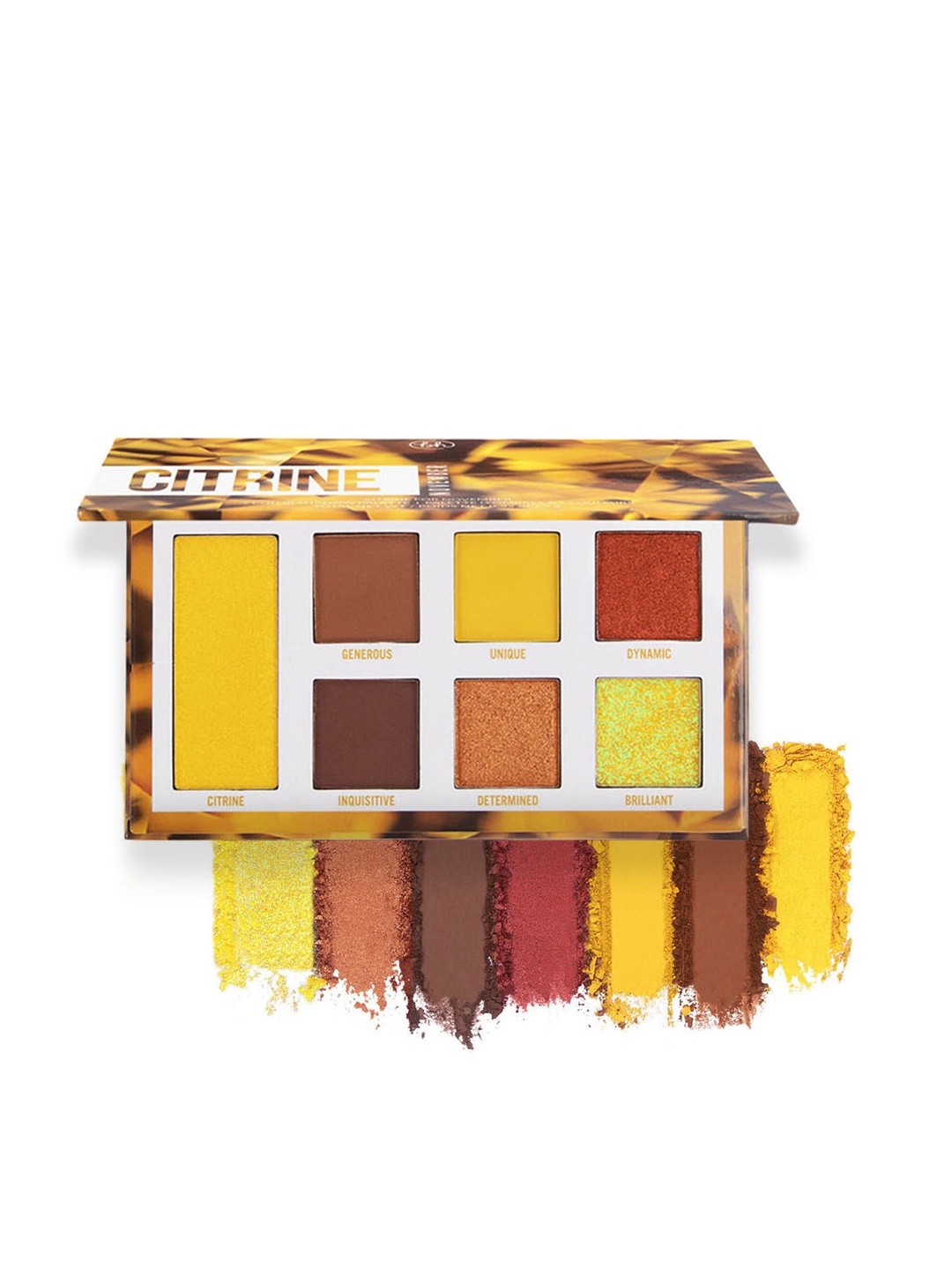 

BH COSMETICS Citrine For November 7 Color Eye Shadow Palette - 9g, Multi