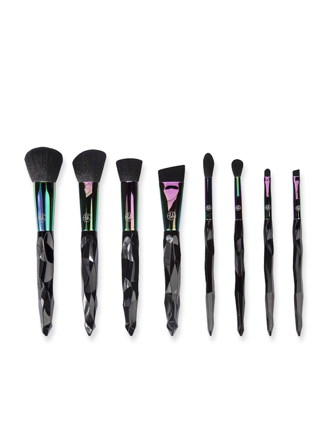 

BH COSMETICS Poison Shock 8 Piece Face & Eye Brush Set, Multi