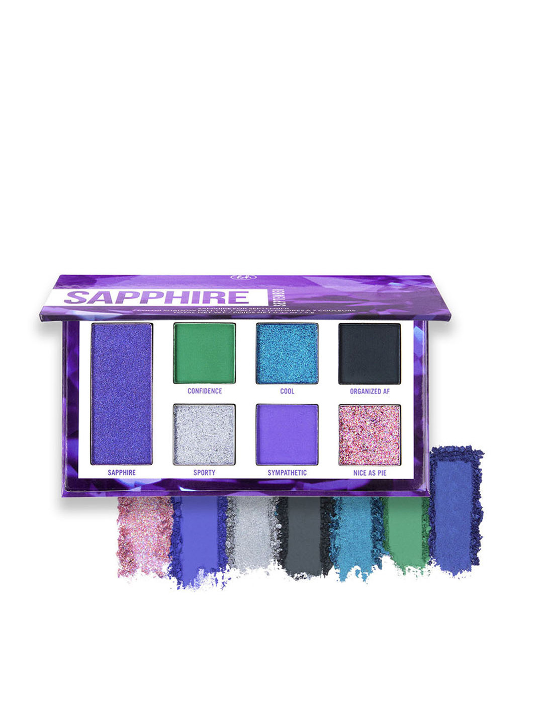 

BH COSMETICS Sapphire For September 7 Color Eye Shadow Palette - 9g, Multi