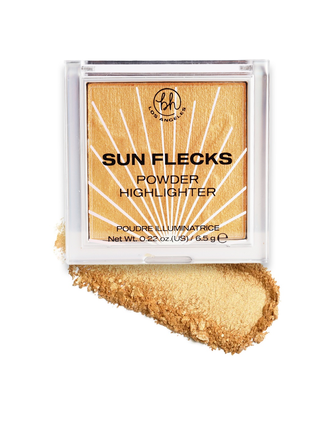 

BH COSMETICS Los Angeles Sun Flecks Powder Highlighter 6.5 g - Golden State, Gold