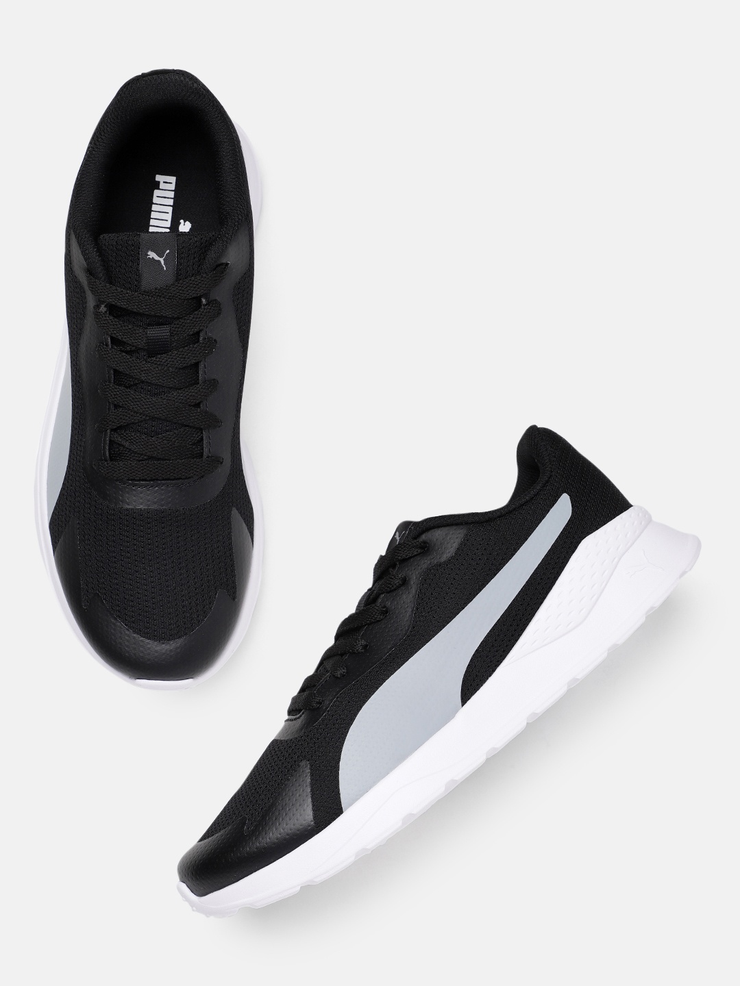 

Puma Men Traverse Colourblocked Sneakers, Black