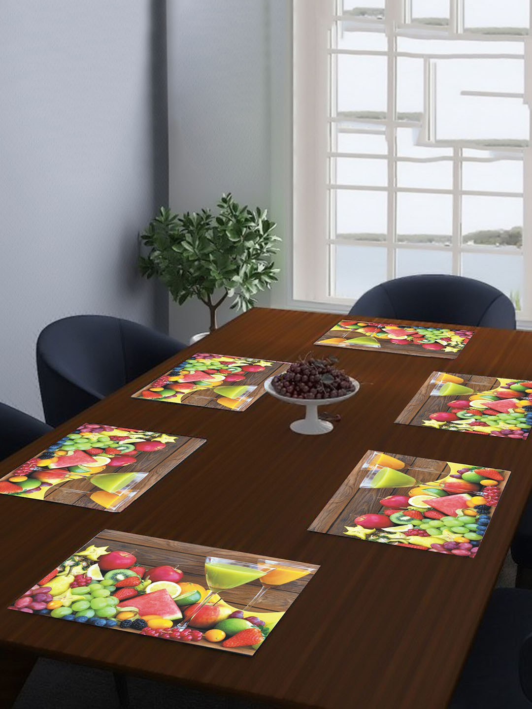 

Dakshya Industries Green 6-Pieces Rectangular Table Placemats