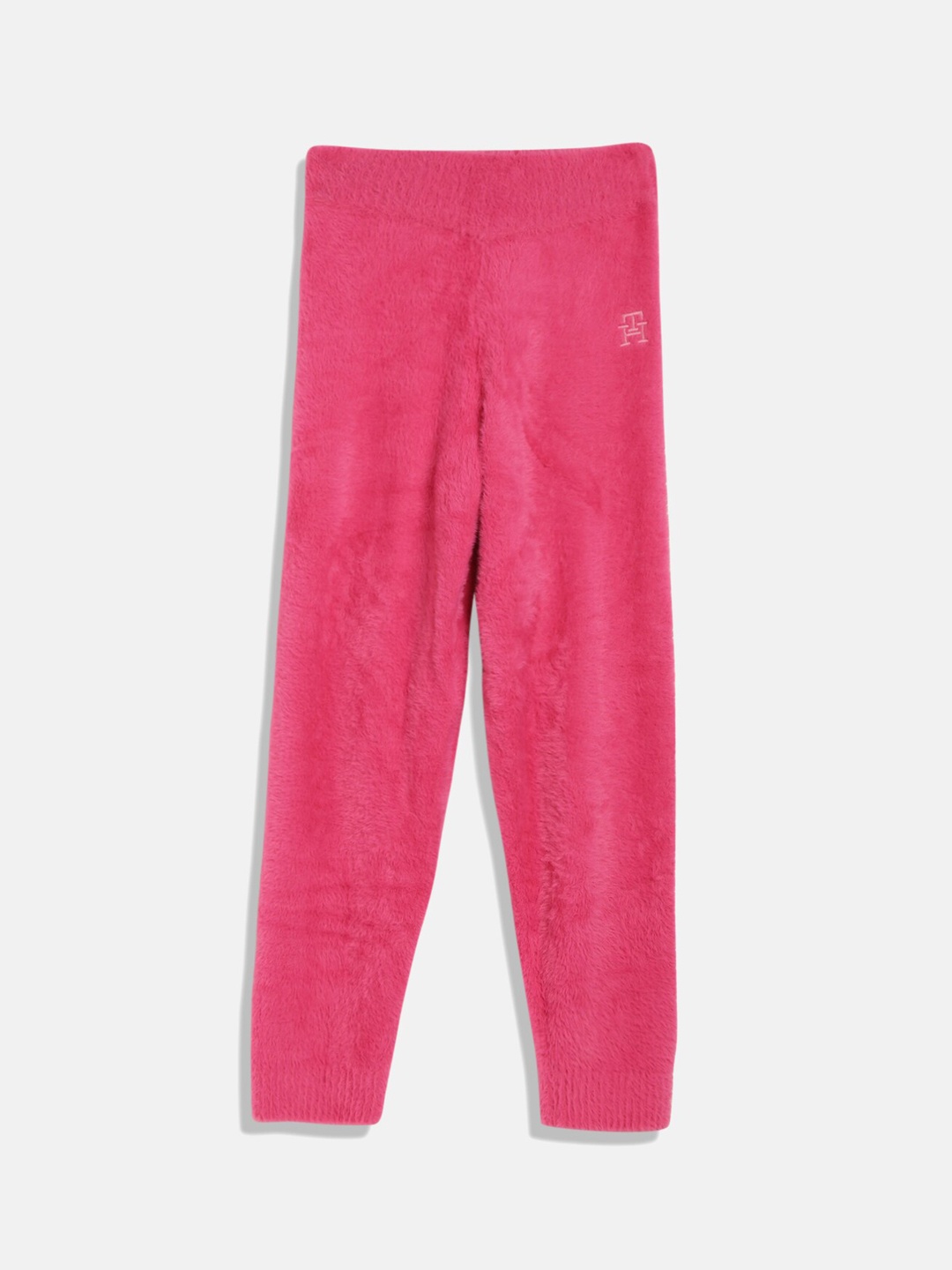 

Tommy Hilfiger Girls Mid-Rise Regular Fit Track Pant, Pink